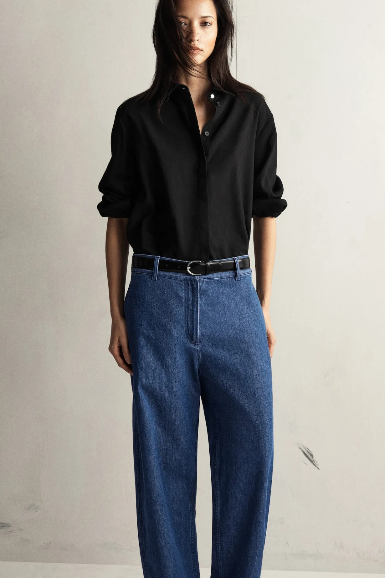 TULPENHOSE AUS DENIM
