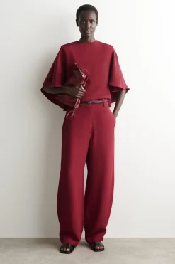 TULPENHOSE AUS SEIDE