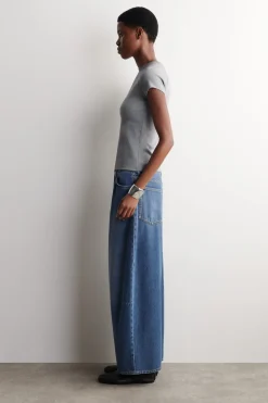 TWINE JEANS MIT BARREL-BEIN