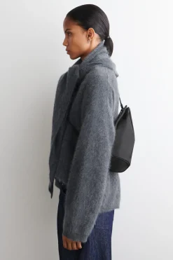 UMHÄNGETASCHE MIT KORDZUG - NYLON
