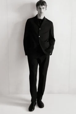 UNSTRUKTURIERTER BLAZER AUS TECHNISCHEM TWILL