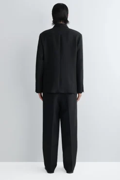 UNSTRUKTURIERTER BLAZER AUS WOLL-MIX