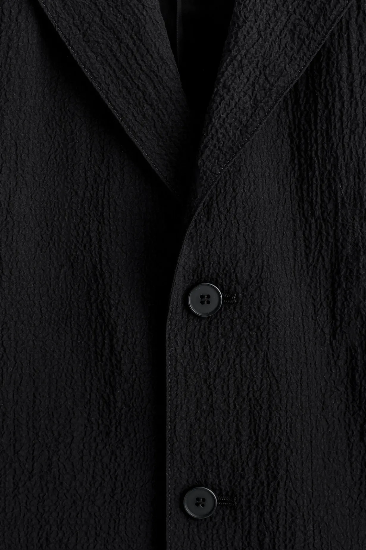 UNSTRUKTURIERTER BLAZER AUS SEERSUCKER