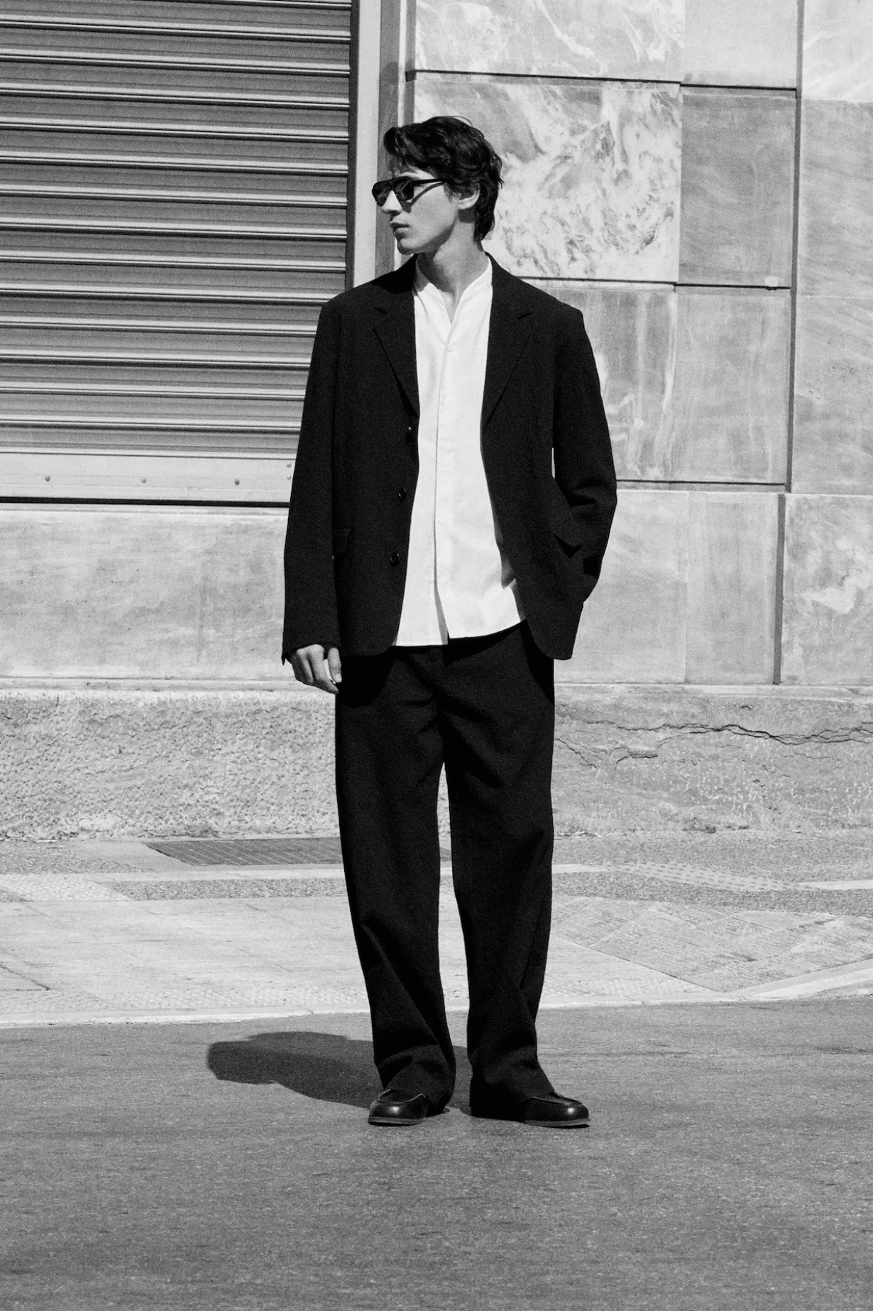 UNSTRUKTURIERTER BLAZER AUS SEERSUCKER