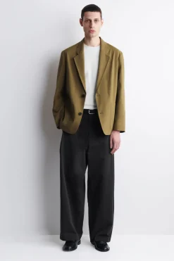 UNSTRUKTURIERTER BLAZER AUS BAUMWOLLE