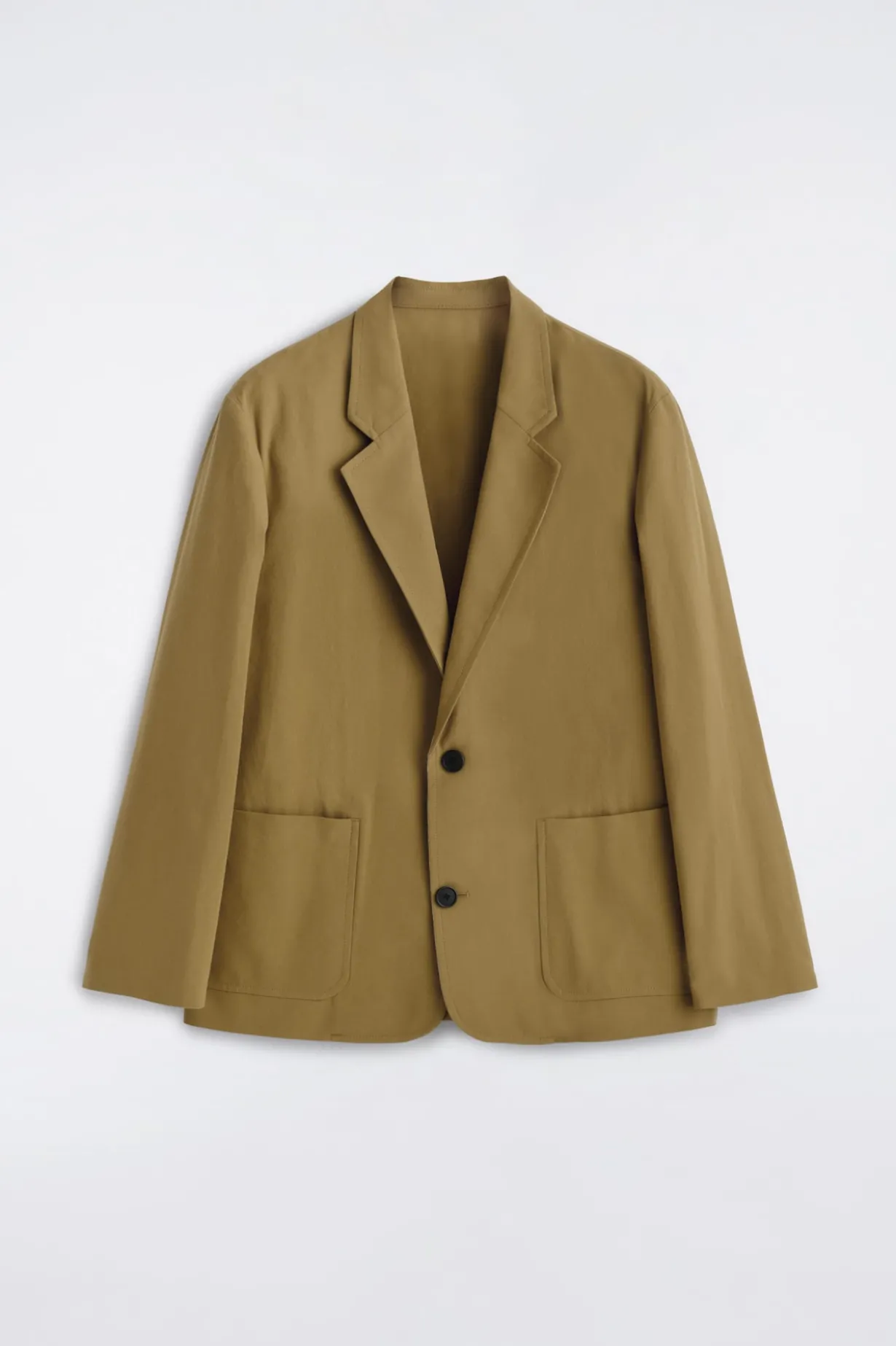 UNSTRUKTURIERTER BLAZER AUS BAUMWOLLE