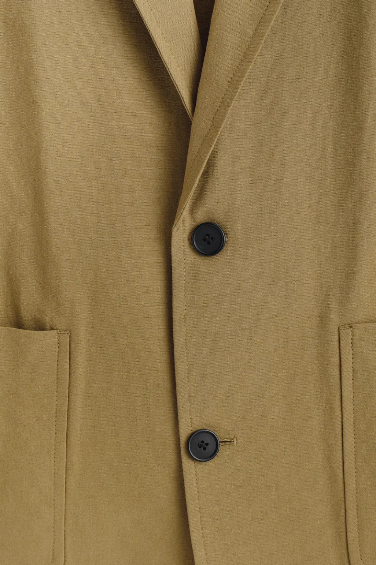 UNSTRUKTURIERTER BLAZER AUS BAUMWOLLE