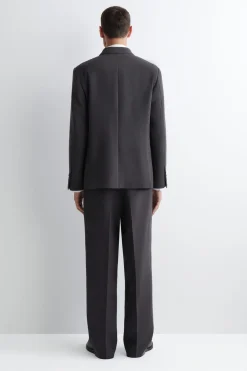 UNSTRUKTURIERTER BLAZER AUS WOLL-MIX