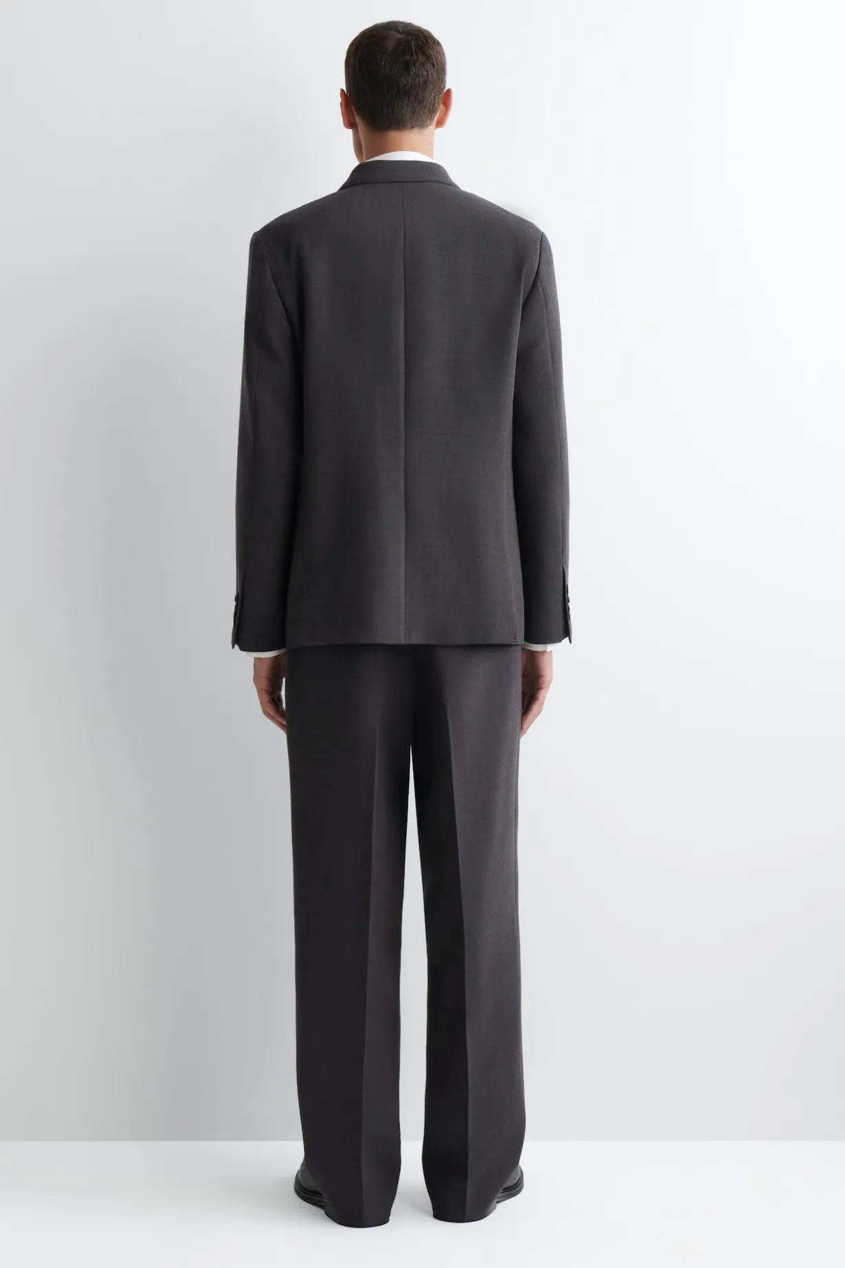 UNSTRUKTURIERTER BLAZER AUS WOLL-MIX