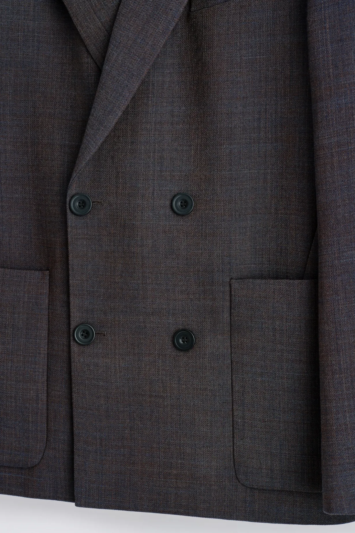 UNSTRUKTURIERTER BLAZER AUS WOLL-MIX