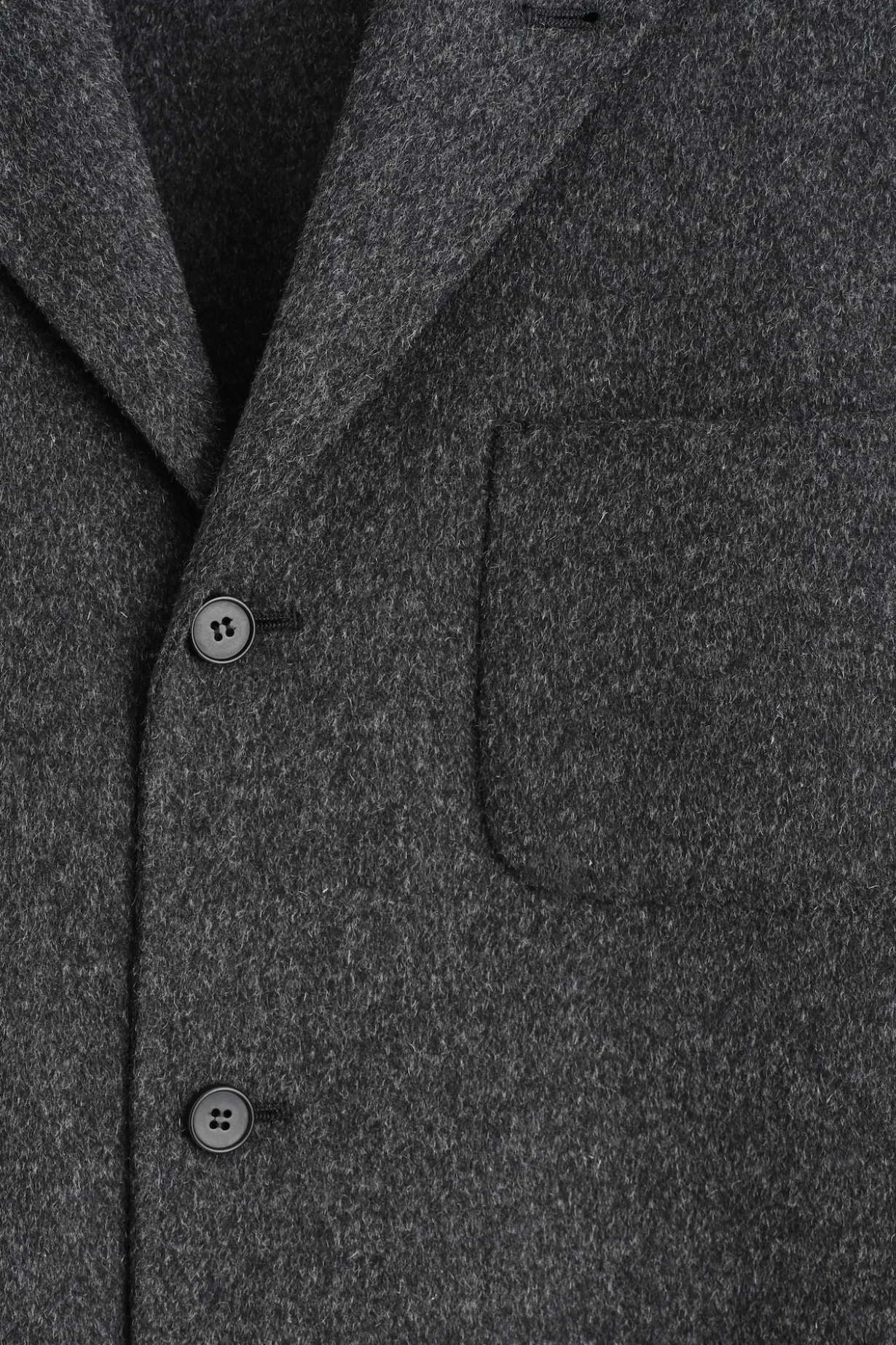 UNSTRUKTURIERTER WENDE-BLAZER AUS WOLLE