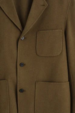 UNSTRUKTURIERTER WENDE-BLAZER AUS WOLLE