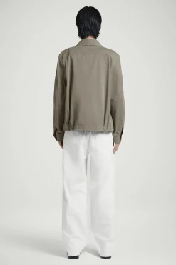 UTILITY-HEMDJACKE AUS BAUMWOLL-TWILL
