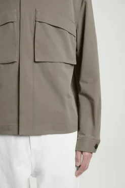 UTILITY-HEMDJACKE AUS BAUMWOLL-TWILL