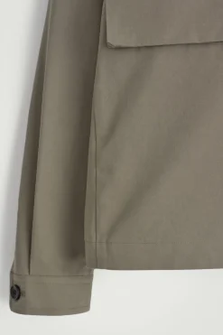 UTILITY-HEMDJACKE AUS BAUMWOLL-TWILL