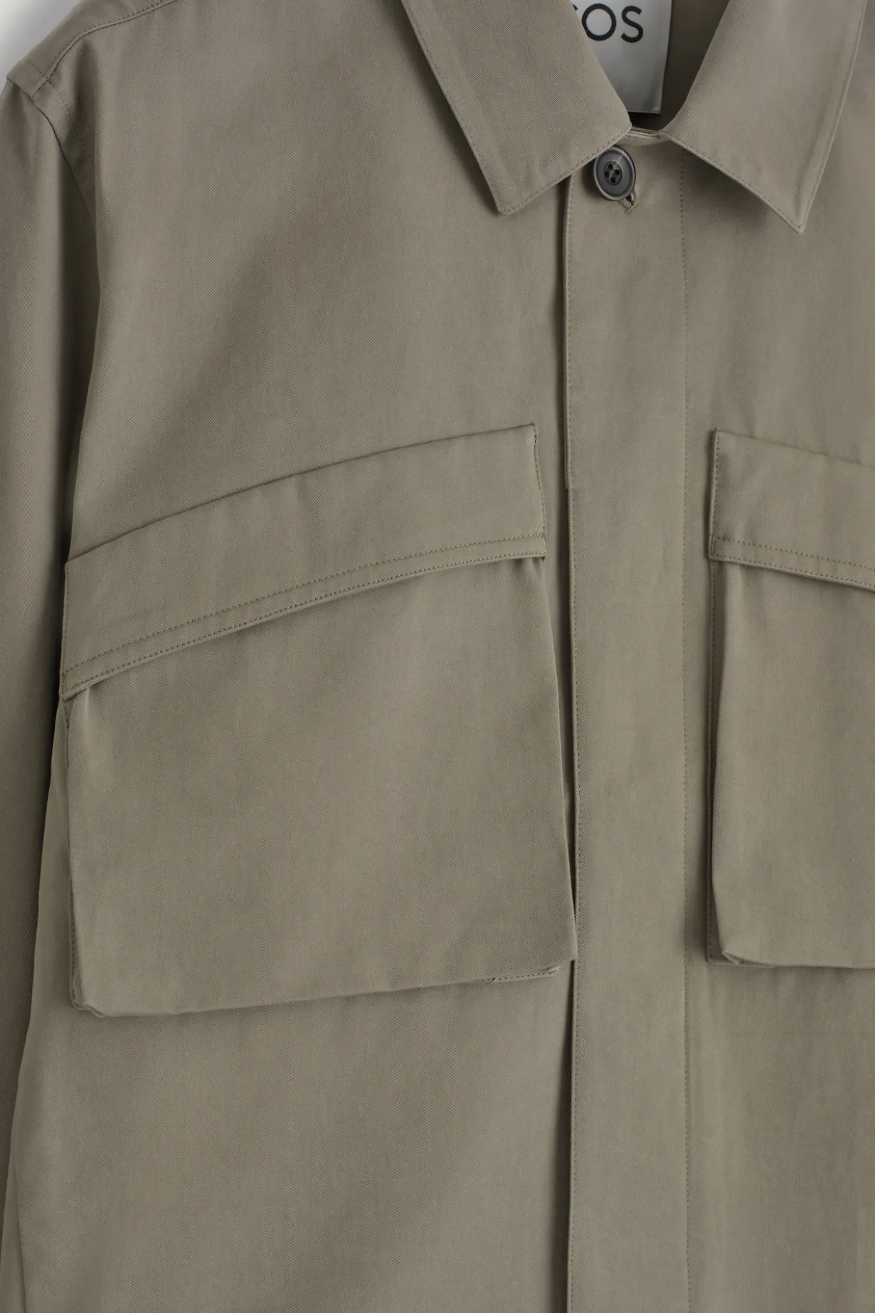 UTILITY-HEMDJACKE AUS BAUMWOLL-TWILL