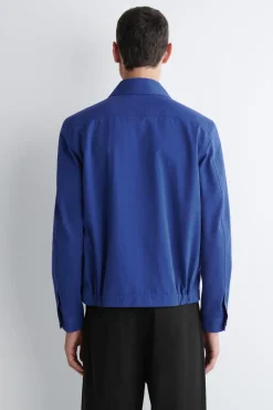 UTILITY-HEMDJACKE AUS BAUMWOLL-TWILL
