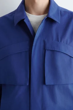 UTILITY-HEMDJACKE AUS BAUMWOLL-TWILL