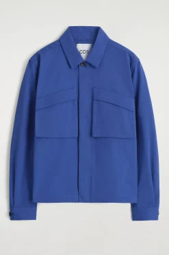 UTILITY-HEMDJACKE AUS BAUMWOLL-TWILL