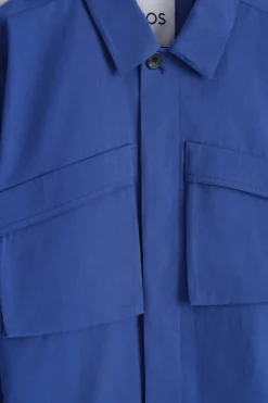 UTILITY-HEMDJACKE AUS BAUMWOLL-TWILL