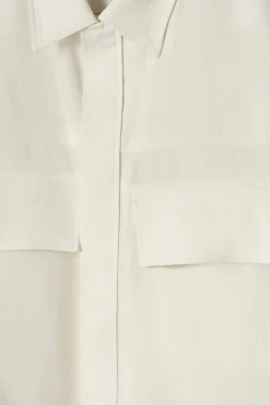UTILITY-HEMDJACKE AUS LEINEN-MIX