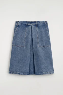 UTILITY-ROCK AUS DENIM IN A-LINIE