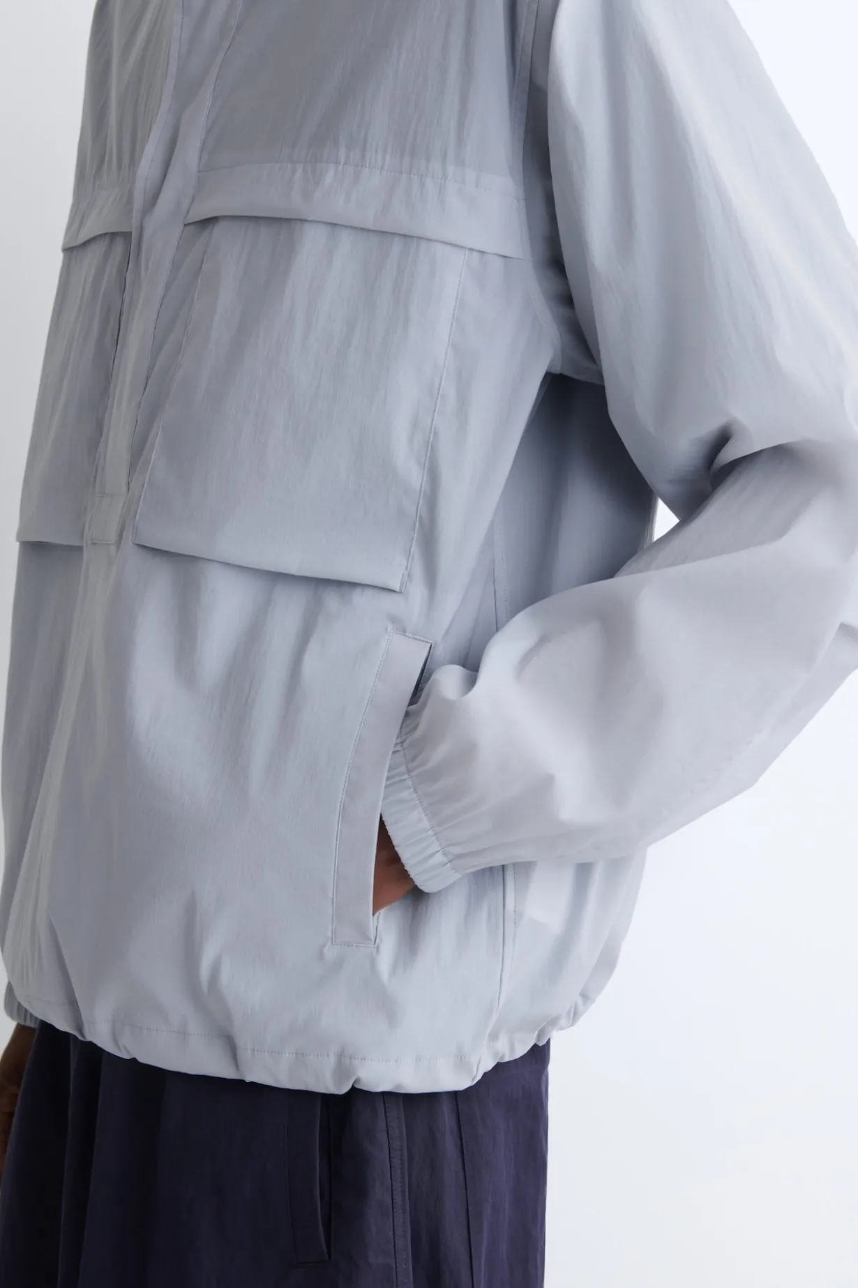 WASSERFESTER ANORAK MIT OVERSIZED-PASSFORM