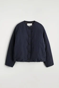 WATTIERTE JACKE AUS BAUMWOLLE