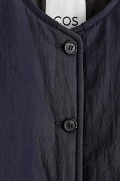 WATTIERTE JACKE AUS BAUMWOLLE