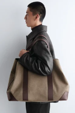 WEEKENDER OVERSIZED-TOTE BAG - WOLLE