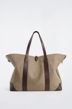 WEEKENDER OVERSIZED-TOTE BAG - WOLLE