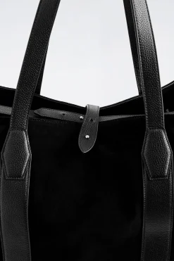 WEEKENDER TOTE BAG - VELOURSLEDER