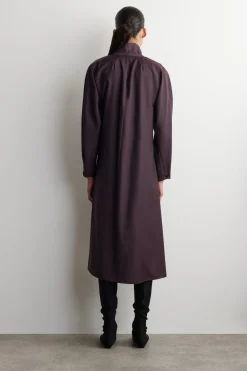 WICKELKLEID AUS WOLLE MIT SCHALKRAGEN