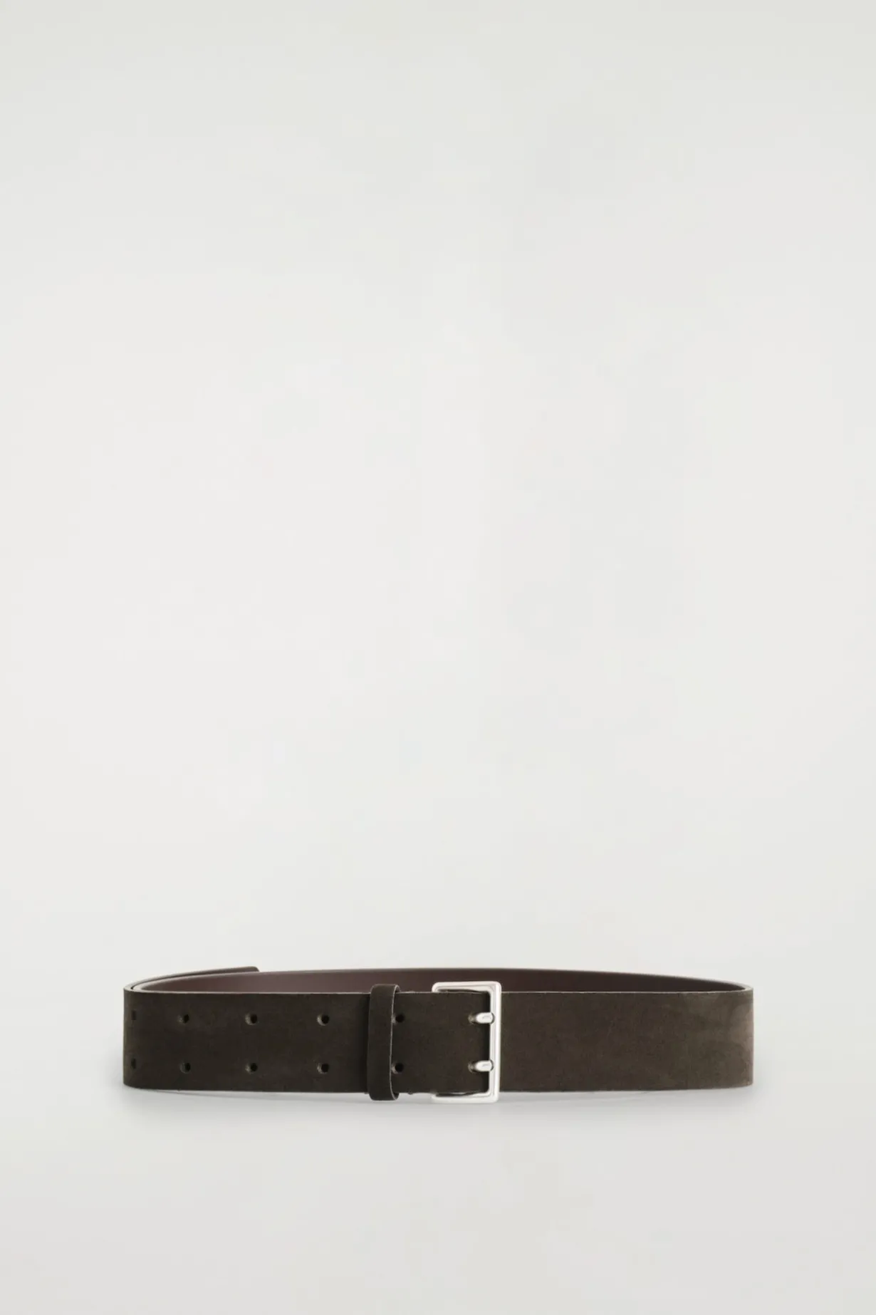 WILDLEDERGÜRTEL MIT DOPPELDORNSCHLIESSE