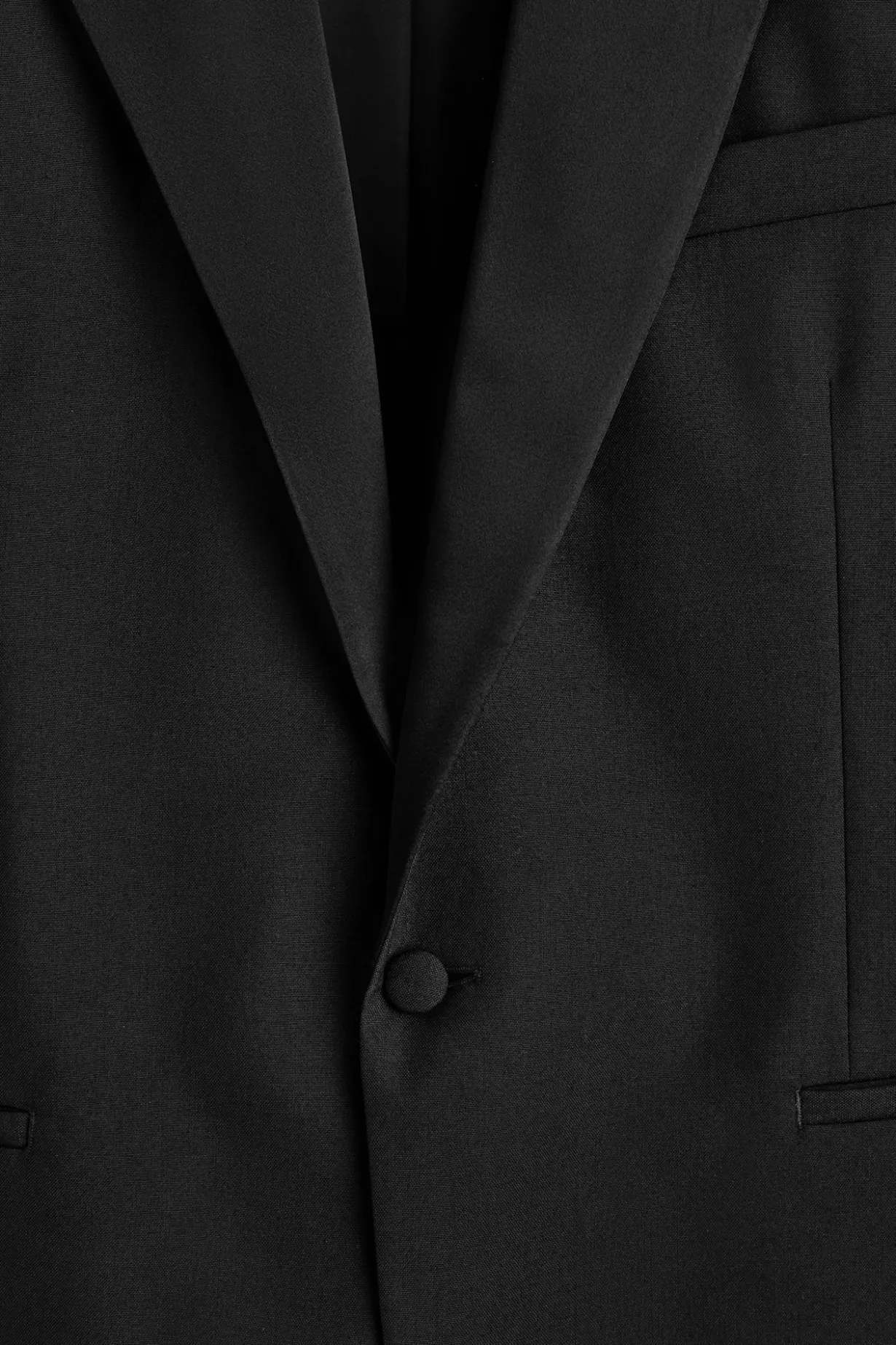 WOLLBLAZER MIT SATIN-REVERS