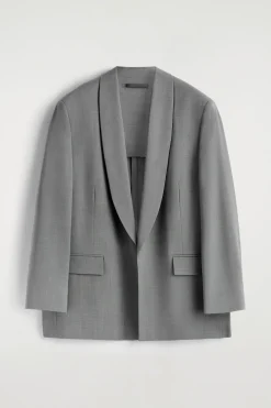 WOLLBLAZER MIT SCHALKRAGEN
