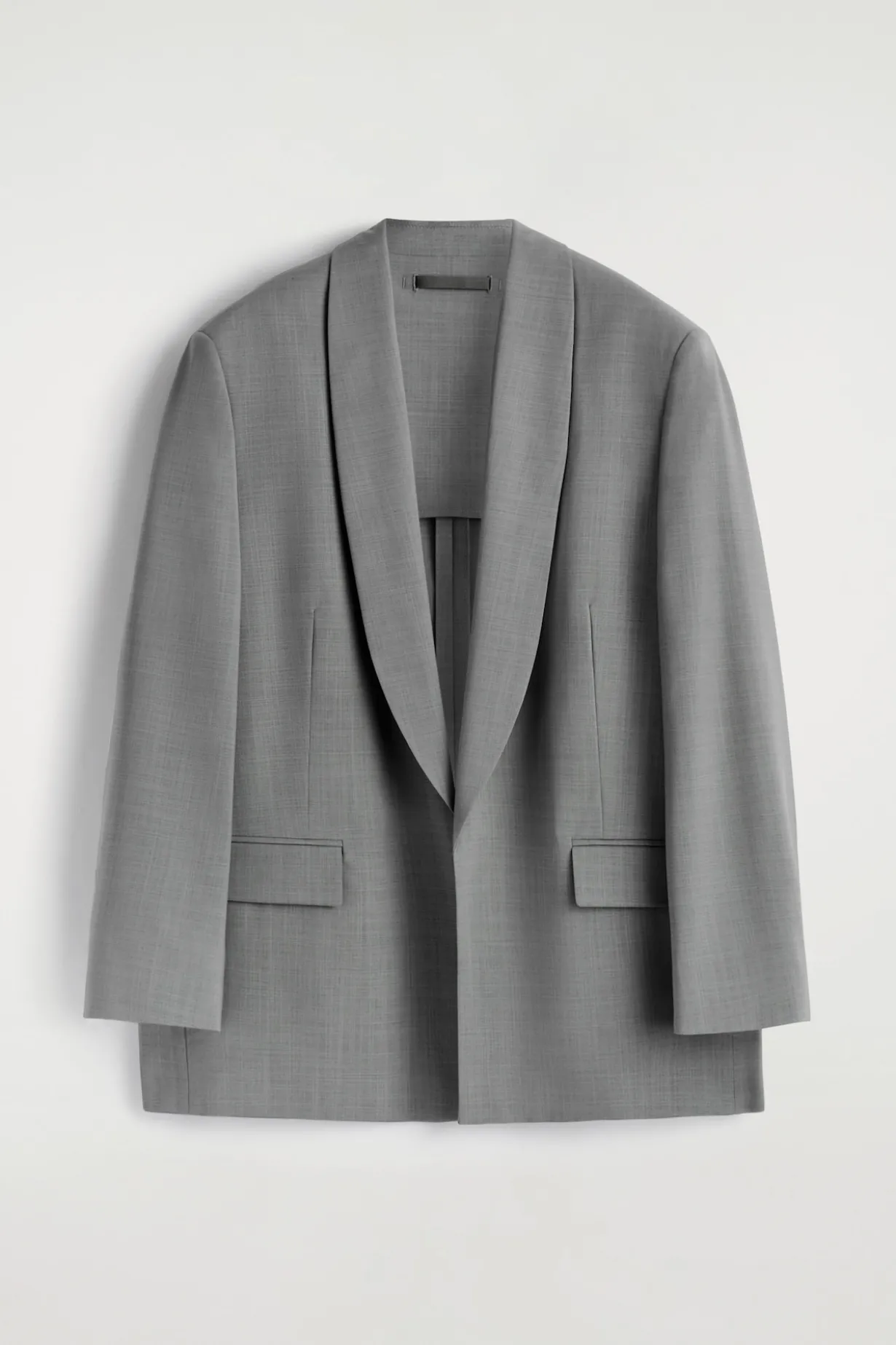 WOLLBLAZER MIT SCHALKRAGEN