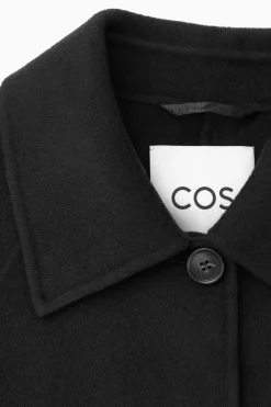 WOLLJACKE AUS DOUBLEFACE-MATERIAL