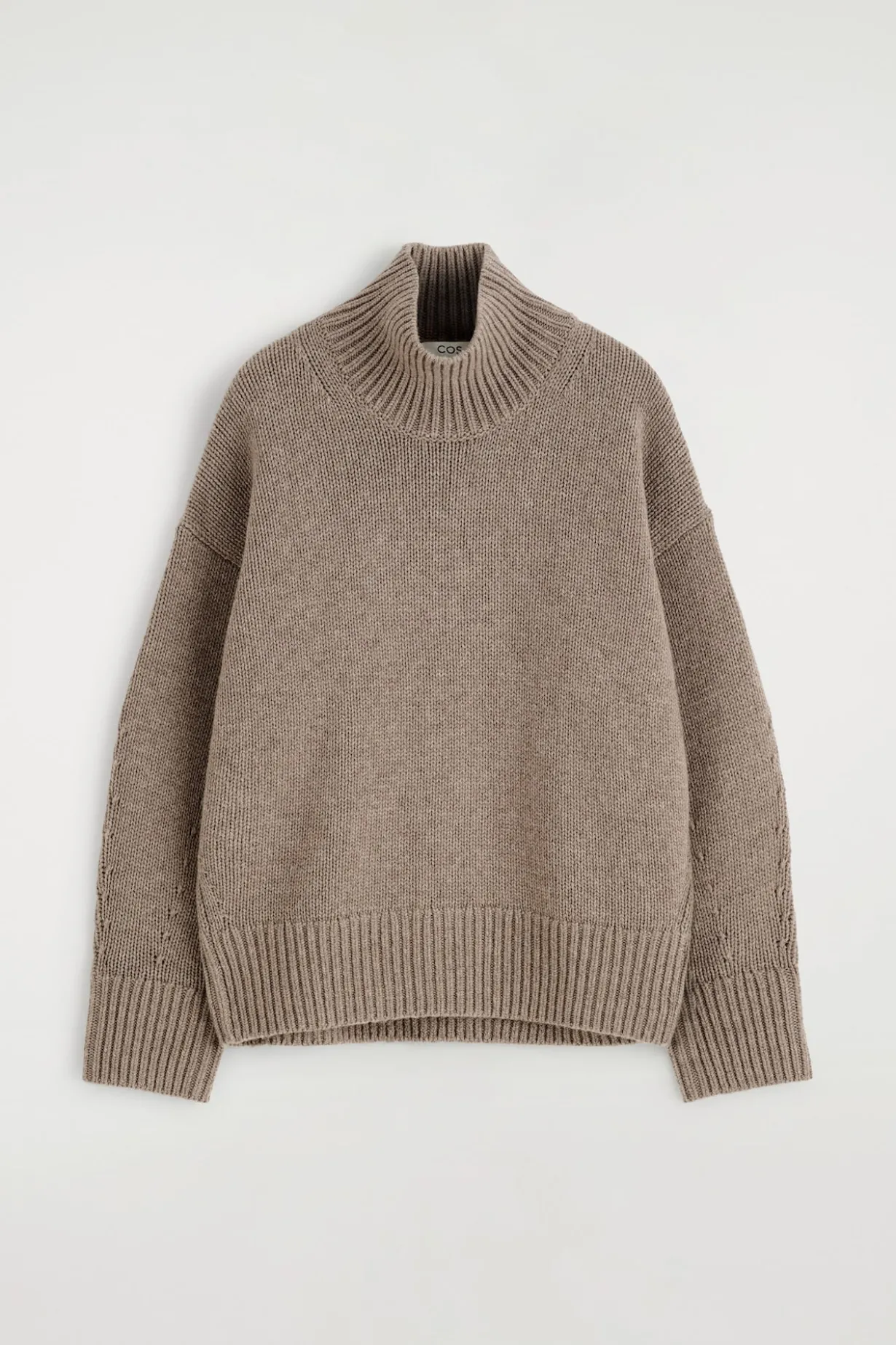 WOLLPULLOVER MIT ROLLKRAGEN