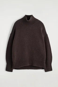 WOLLPULLOVER MIT ROLLKRAGEN