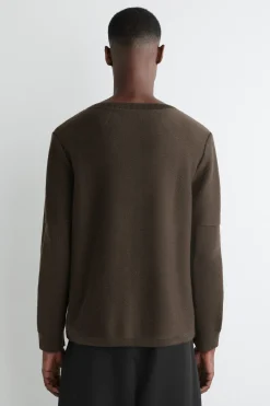 WOLLPULLOVER MIT U-BOOT-AUSSCHNITT